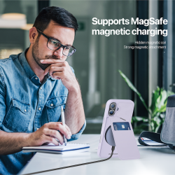 iPhone 16e, Dual-card Cover (Magsafe) Sort