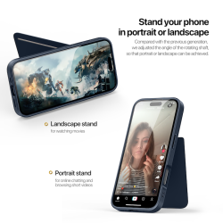 iPhone 16 Pro, Dual-card Cover (Magsafe) Sort