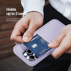 iPhone 16 Pro, Dual-card Cover (Magsafe) Sort