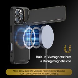 iPhone 16 Pro, Dual-card Cover (Magsafe) Sort