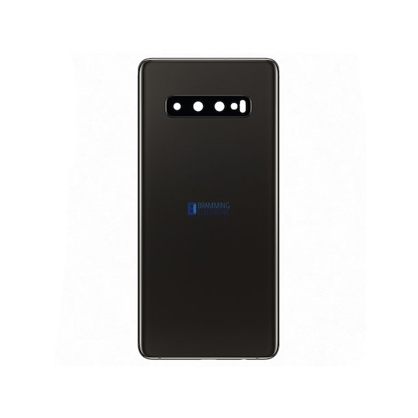 Samsung Galaxy S10, Bagcover i sort