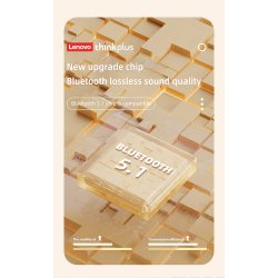 Lenovo Thinkplus TH10 - Bluetooth headphone - Pink