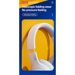Lenovo Thinkplus TH10 - Bluetooth headphone - Sort