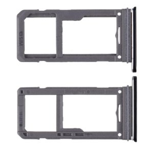 Samsung Galaxy S8/S8 Plus MicroSD og SIMkort bakke i Sort