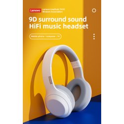 Lenovo Thinkplus TH10 - Bluetooth headphone - Pink