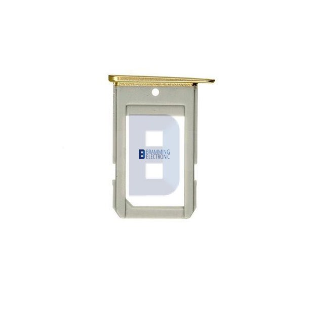 Samsung Galaxy S6 Edge Simkort bakke i Guld