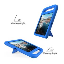 iPad 7/8/9 10.2, KidSafe Grip Case, Lilla