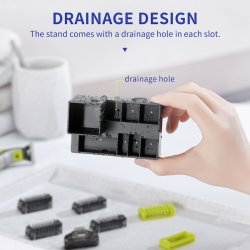 Holder med tilbehr til Philips OneBlade &amp; OneBlade Pro