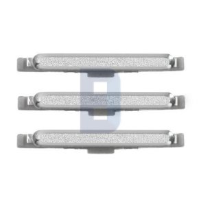 Samsung S6 Edge Side knapper 3 stk i Slv