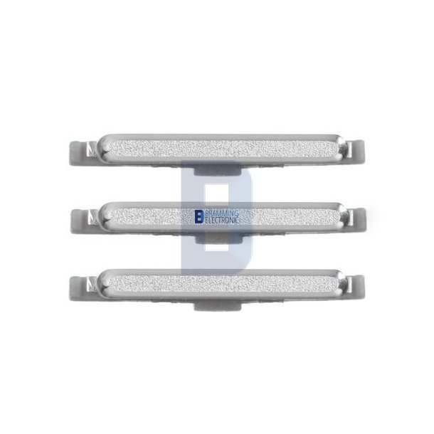 Samsung S6 Edge Side knapper 3 stk i Slv