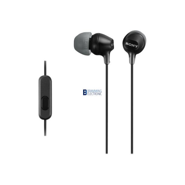 Sony In-ear Stereo Headset i Sort