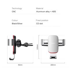 Baseus, Telefon bilholder, CD-version