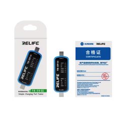 RELIFE TB-09 SE USB-C / Lightning Ladeport Tester &ndash; Hurtig Fejlfinding til Mobilreparation 