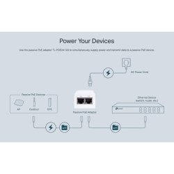 PoE-Adapter - TP-Link TL-POE2412G (24V - 12W - 0.5A)