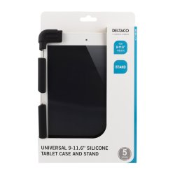 Universal i silikone til 9-11,6 tommer tablets i Sort