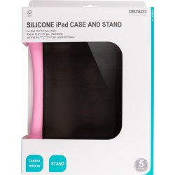 DELTACO Silicone Case til iPad - Pink