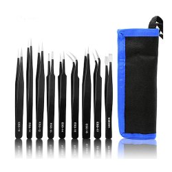 9i1 Pincet pakke - Anti statisk