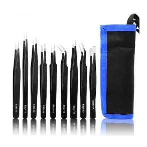 9i1 Pincet pakke - Anti statisk