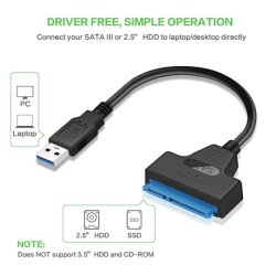 Converter fra 2,5" SATA > m.2 ngff, full size eller mSATA - (inkl. usb 3.0 til SATA adapter)