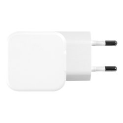 USB-C oplader 30W med PD og GaN teknologi, hvid