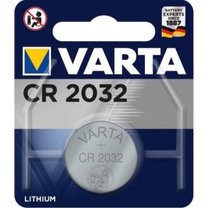 CR2032, 3V Lithium knapcelle, Varta 3.2x20mm