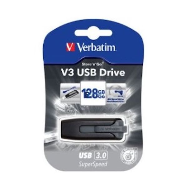 USB 3.0 Store 'N' Go SuperSpeed V3 128GB, Black