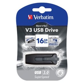USB 3.0 Store 'N' Go SuperSpeed V3 16GB, Black