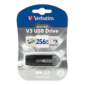 USB 3.0 Store 'N' Go SuperSpeed V3 256GB, Black