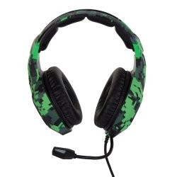 SUREFIRE Skirmish Gaming Headset, Green/Black