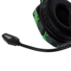 SUREFIRE Skirmish Gaming Headset, Green/Black