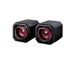 SUREFIRE Gator Eye Gaming Speakers, Sort/Rd