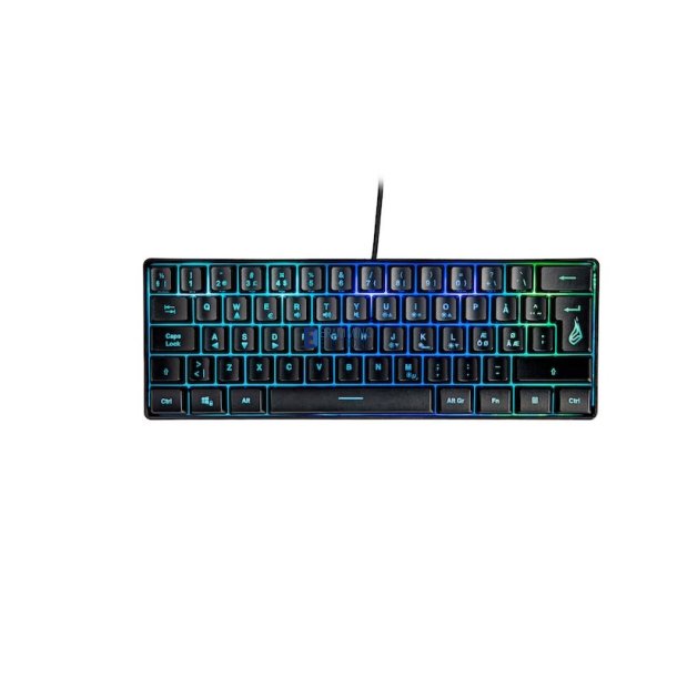 Kingpin X1 60 % Gaming-Tastatur med RGB | Nordisk