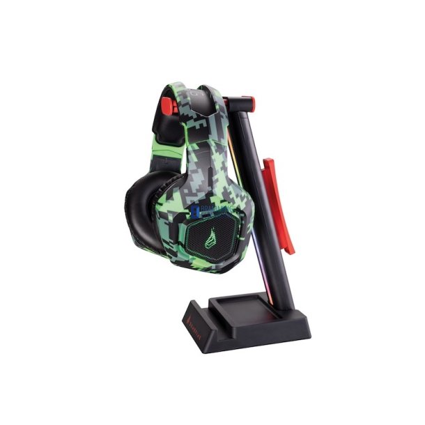 SUREFIRE Vinson N1 Dual Gaming RGB Headset Stand, Sort