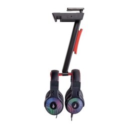 SUREFIRE Vinson N1 Dual Gaming RGB Headset Stand, Sort