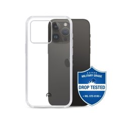 Mobilize Naked Protection Cover til iPhone 14 Pro Max &ndash; Transparent St�dsikkert Cover