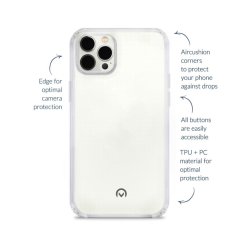 Mobilize Naked Protection Cover til iPhone 14 Pro Max &ndash; Transparent St�dsikkert Cover