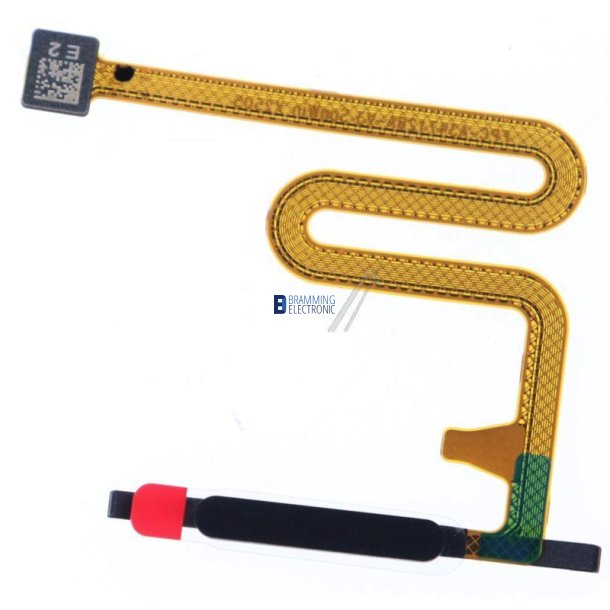 Samsung A14, Fingerskanner flex i Sort (SM-A145/A145R)