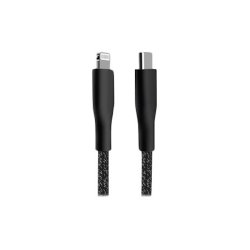 X-SHIELD synk-/opladerkabel USB-C - Lightning, 1m, Sort