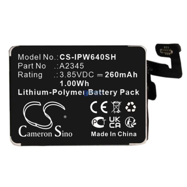 Apple Watch 6 40mm, Batteri (Kompatibel)