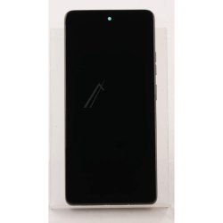 Motorola Moto G75, skrm med ramme, Sort (Original)