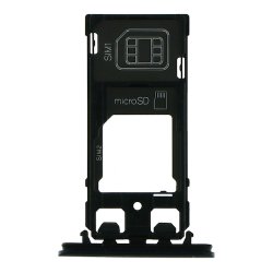 Sony XZ2 Compact Simkort bakke i Sort