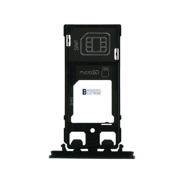 Sony XZ2 Compact Simkort bakke i Sort