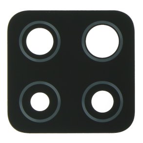 Samsung A42 Glasset foran bagkameraet i sort