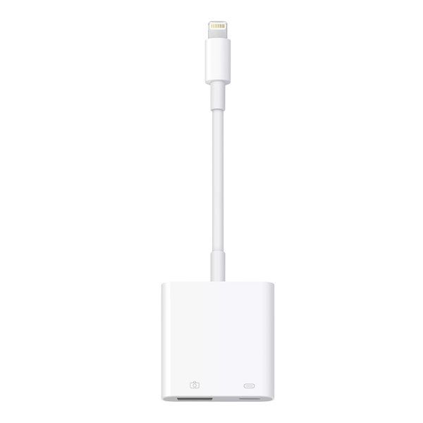 Apple Lightning til USB 3 Kamera Adapter - Billed/Video/Data Adapter - Bramming Electronic ApS