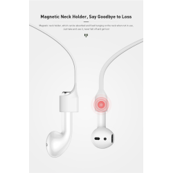 Magnetisk Silikone Strap til EarPods i Pink
