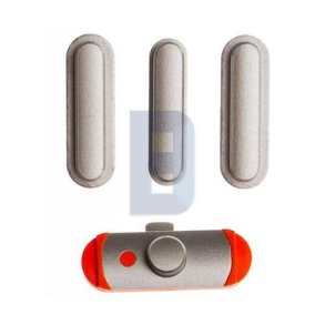 iPad Air/mini 1-2 Side knapper i Slv