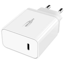 3A, USB-C oplader, 30 W, Hvid (Ansmann)