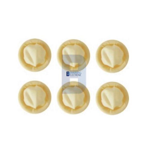 Antistatisk gummi finger tylle - 5 stk