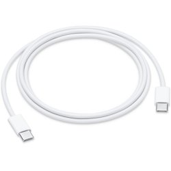 Opladerkabel USB-C - USB-C, 1 m, Hvid (Original Apple)