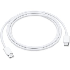 Opladerkabel USB-C - USB-C, 1 m, Hvid (Original Apple)